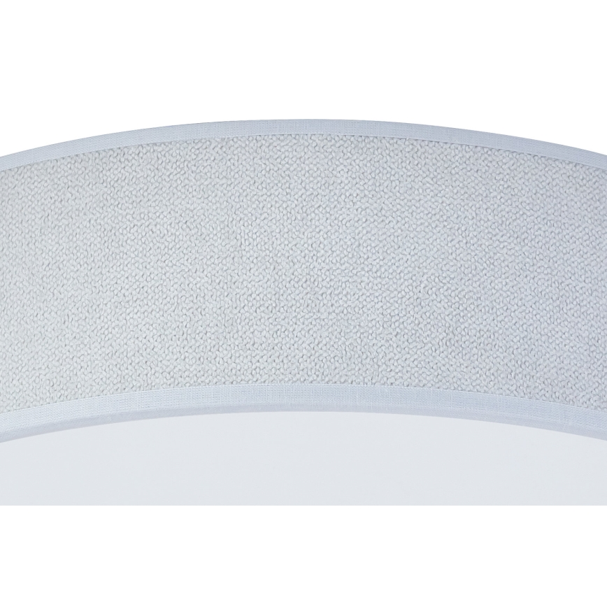 Duolla - Plafoniera LED CORTINA LED/26W/230V diametro 30 cm 4000K grigio