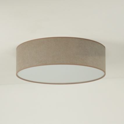 Duolla - Plafoniera LED CORTINA LED/26W/230V diametro 30 cm 4000K marrone