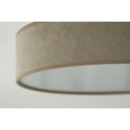 Duolla - Plafoniera LED CORTINA LED/26W/230V diametro 30 cm 4000K marrone