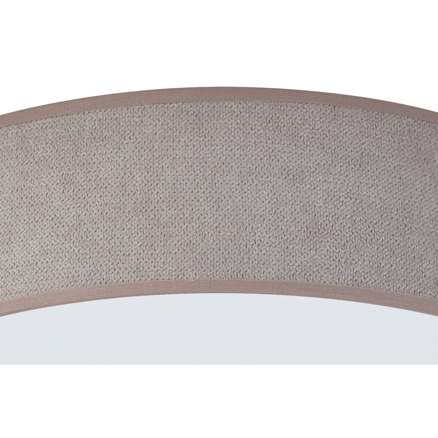 Duolla - Plafoniera LED CORTINA LED/26W/230V diametro 30 cm 4000K marrone