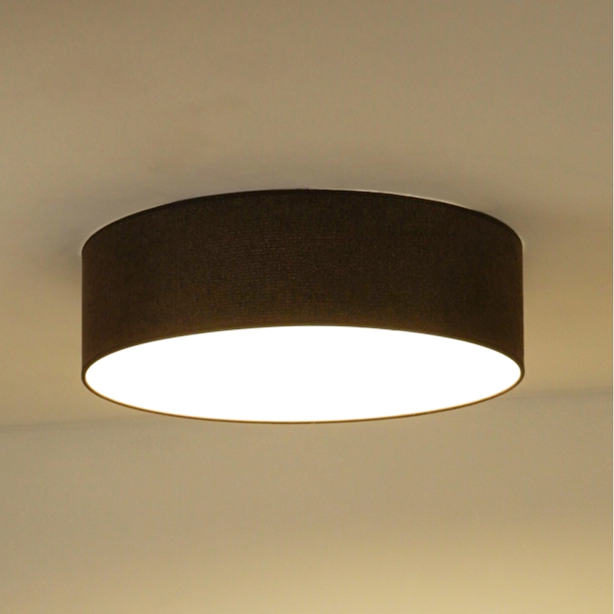 Duolla - Plafoniera LED CORTINA LED/26W/230V diametro 30 cm 4000K marrone
