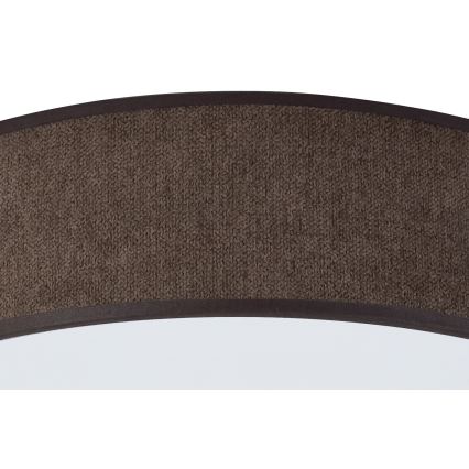 Duolla - Plafoniera LED CORTINA LED/26W/230V diametro 30 cm 4000K marrone