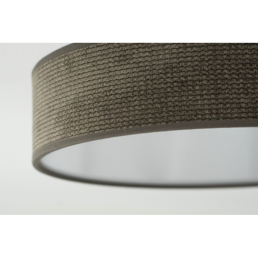 Duolla - Plafoniera LED CORTINA LED/26W/230V diametro 30 cm 4000K marrone