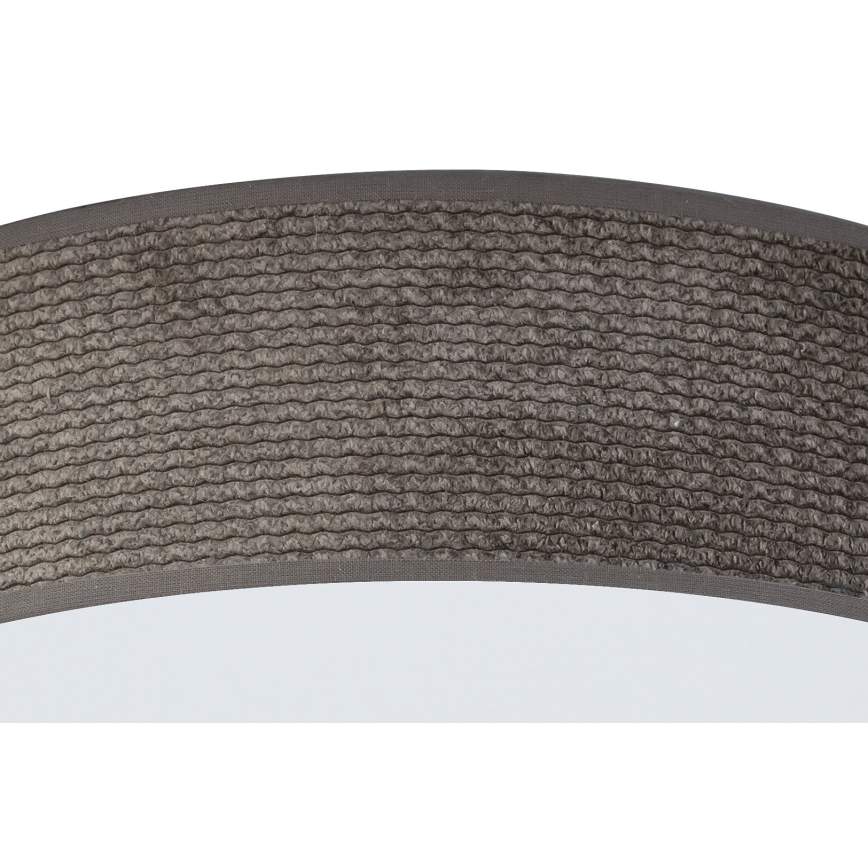 Duolla - Plafoniera LED CORTINA LED/26W/230V diametro 30 cm 4000K marrone
