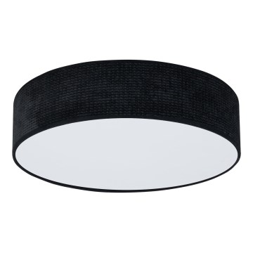 Duolla - Plafoniera LED CORTINA LED/26W/230V diametro 30 cm 4000K nero