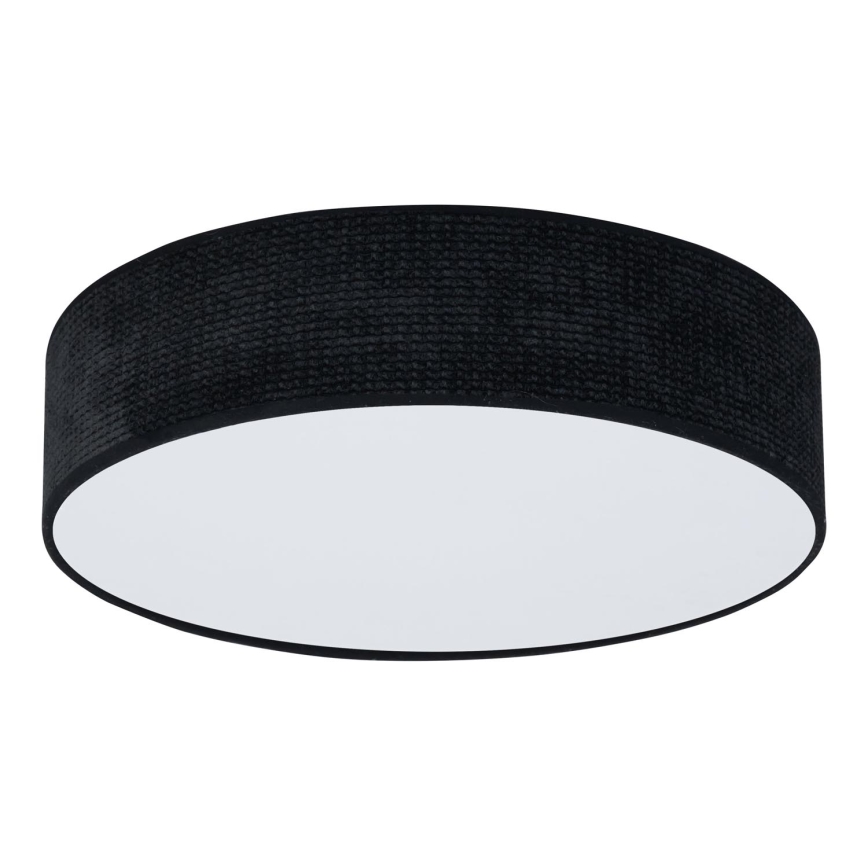 Duolla - Plafoniera LED CORTINA LED/26W/230V diametro 30 cm 4000K nero