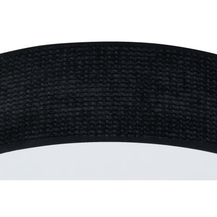 Duolla - Plafoniera LED CORTINA LED/26W/230V diametro 30 cm 4000K nero