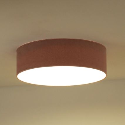 Duolla - Plafoniera LED CORTINA LED/26W/230V diametro 30 cm 4000K rosa