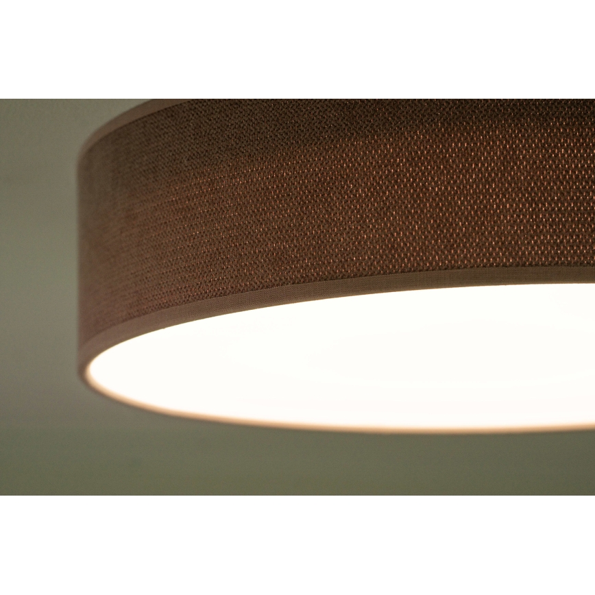 Duolla - Plafoniera LED CORTINA LED/26W/230V diametro 30 cm 4000K rosa