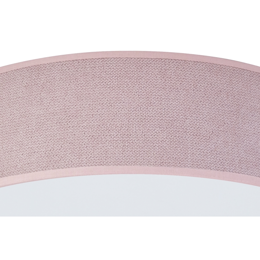 Duolla - Plafoniera LED CORTINA LED/26W/230V diametro 30 cm 4000K rosa