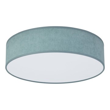 Duolla - Plafoniera LED CORTINA LED/26W/230V diametro 30 cm 4000K turchese