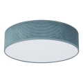 Duolla - Plafoniera LED CORTINA LED/26W/230V diametro 30 cm 4000K turchese