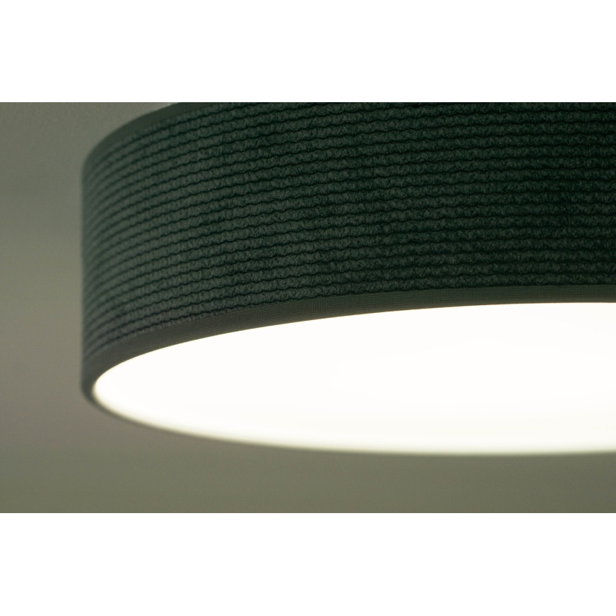 Duolla - Plafoniera LED CORTINA LED/26W/230V diametro 30 cm 4000K turchese