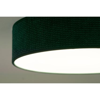 Duolla - Plafoniera LED CORTINA LED/26W/230V diametro 30 cm 4000K verde