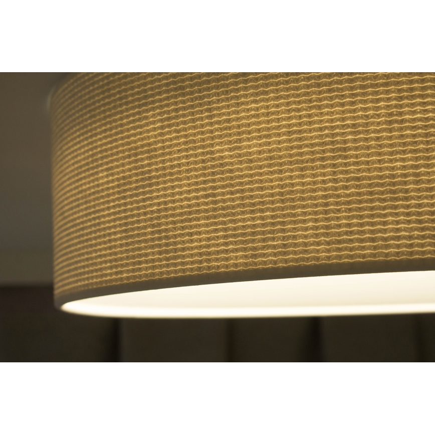 Duolla - Plafoniera LED CORTINA LED/26W/230V diametro 45 cm 4000K color crema