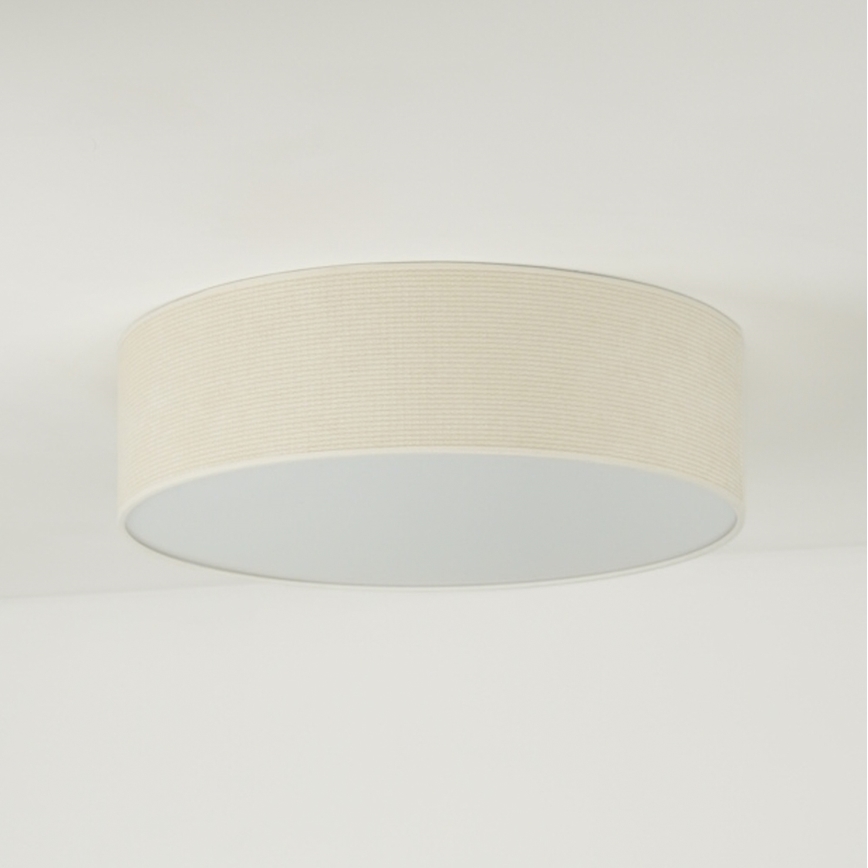 Duolla - Plafoniera LED CORTINA LED/26W/230V diametro 45 cm 4000K color crema