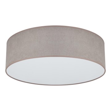 Duolla - Plafoniera LED CORTINA LED/26W/230V diametro 45 cm 4000K marrone