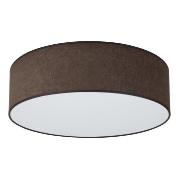 Duolla - Plafoniera LED CORTINA LED/26W/230V diametro 45 cm 4000K marrone
