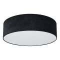 Duolla - Plafoniera LED CORTINA LED/26W/230V diametro 45 cm 4000K nero
