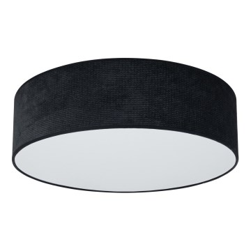 Duolla - Plafoniera LED CORTINA LED/26W/230V diametro 45 cm 4000K nero