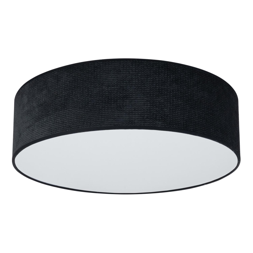 Duolla - Plafoniera LED CORTINA LED/26W/230V diametro 45 cm 4000K nero