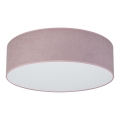 Duolla - Plafoniera LED CORTINA LED/26W/230V diametro 45 cm 4000K rosa