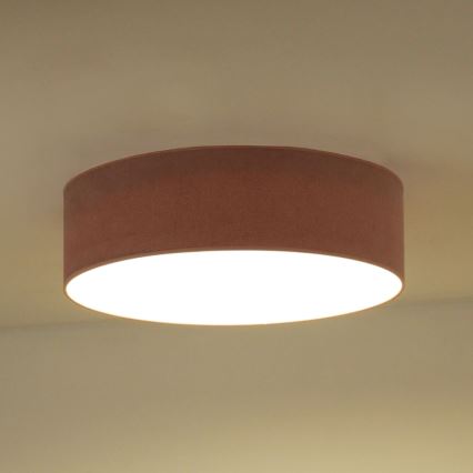 Duolla - Plafoniera LED CORTINA LED/26W/230V diametro 45 cm 4000K rosa