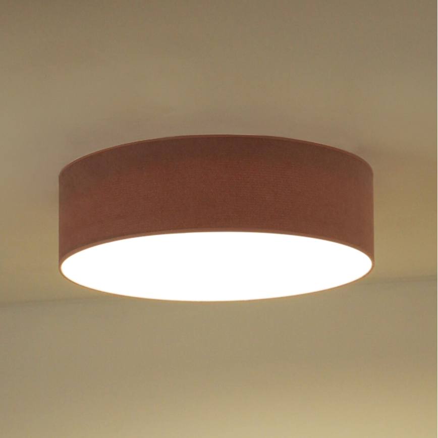 Duolla - Plafoniera LED CORTINA LED/26W/230V diametro 45 cm 4000K rosa