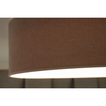 Duolla - Plafoniera LED CORTINA LED/26W/230V diametro 45 cm 4000K rosa