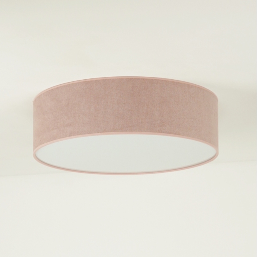 Duolla - Plafoniera LED CORTINA LED/26W/230V diametro 45 cm 4000K rosa