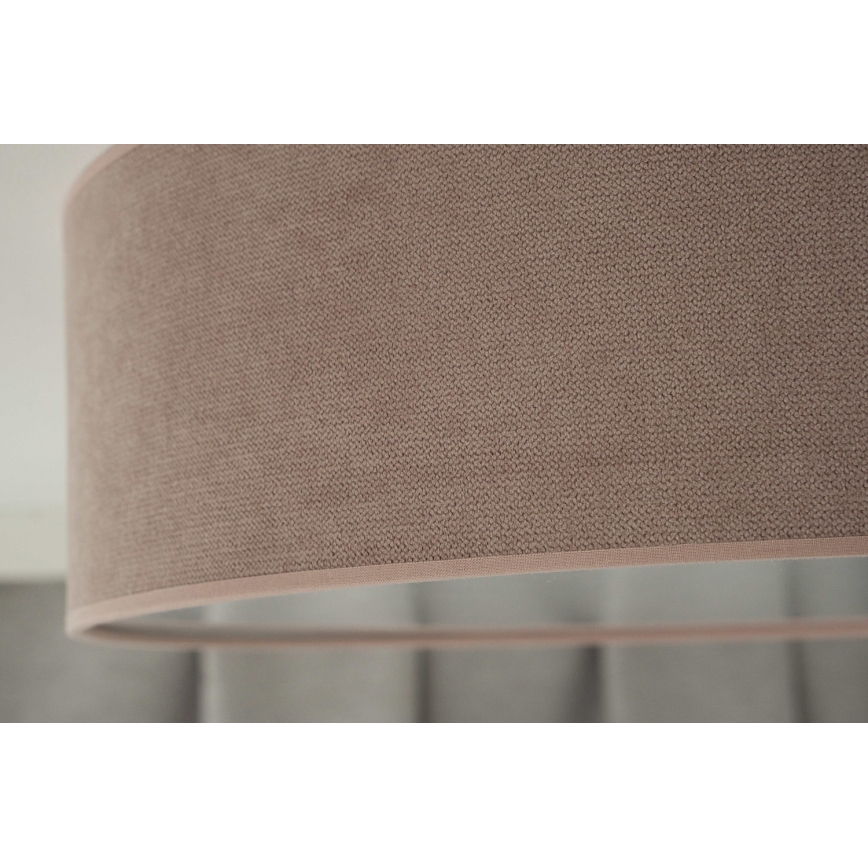 Duolla - Plafoniera LED CORTINA LED/26W/230V diametro 45 cm 4000K rosa
