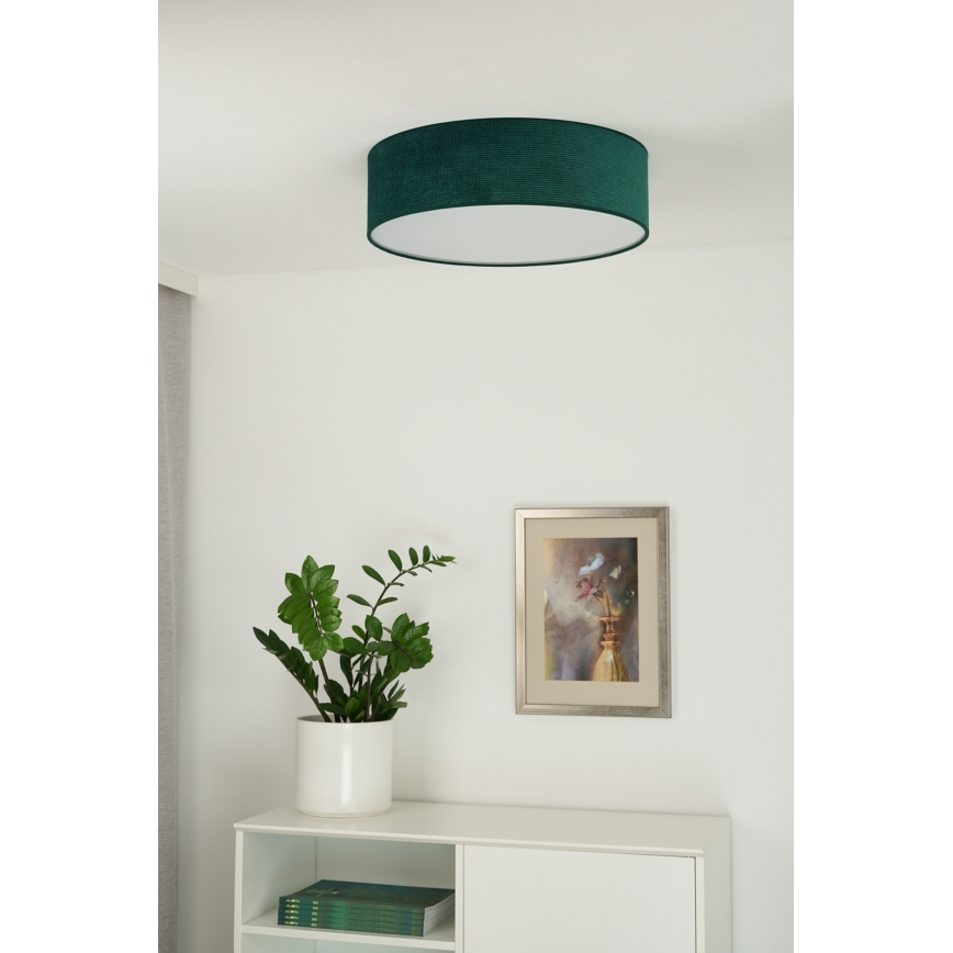 Duolla - Plafoniera LED CORTINA LED/26W/230V diametro 45 cm 4000K verde