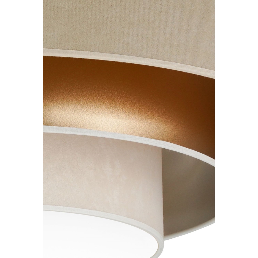 Duolla - Plafoniera LED LUNETA LED/26W/230V diametro 60 cm 4000K beige/oro/color crema