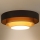 Duolla - Plafoniera LED LUNETA LED/26W/230V diametro 60 cm 4000K marrone/oro/color crema