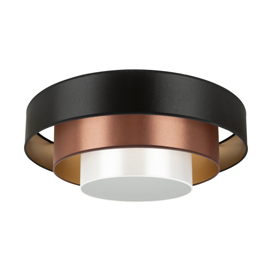 Duolla - Plafoniera LED LUNETA LED/26W/230V diametro 60 cm 4000K nero/rame/bianco