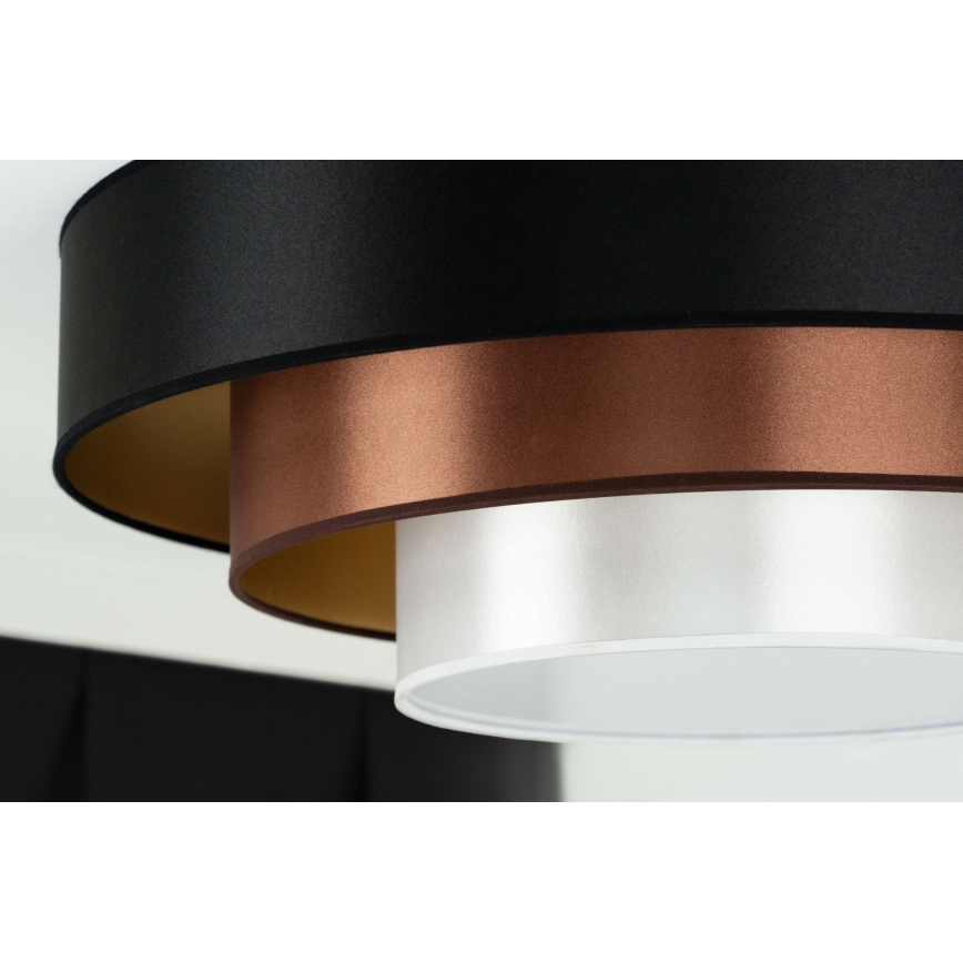 Duolla - Plafoniera LED LUNETA LED/26W/230V diametro 60 cm 4000K nero/rame/bianco