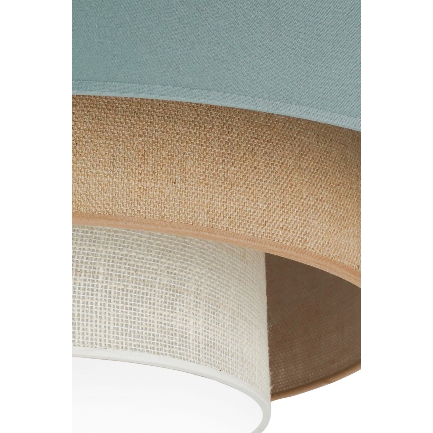Duolla - Plafoniera LED LUNETA LED/26W/230V diametro 60 cm 4000K turchese/beige/color crema