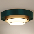 Duolla - Plafoniera LED LUNETA LED/26W/230V diametro 60 cm 4000K verde/oro/bianco