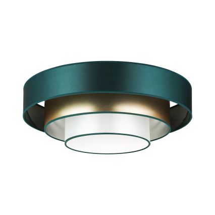 Duolla - Plafoniera LED LUNETA LED/26W/230V diametro 60 cm 4000K verde/oro/bianco