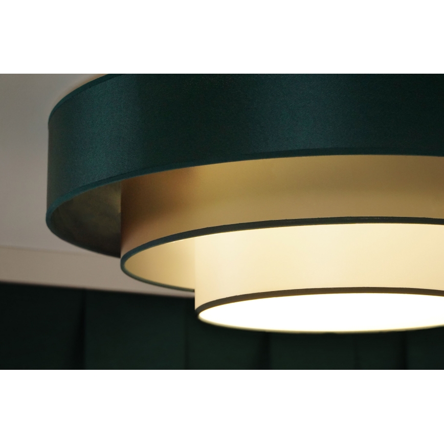 Duolla - Plafoniera LED LUNETA LED/26W/230V diametro 60 cm 4000K verde/oro/bianco