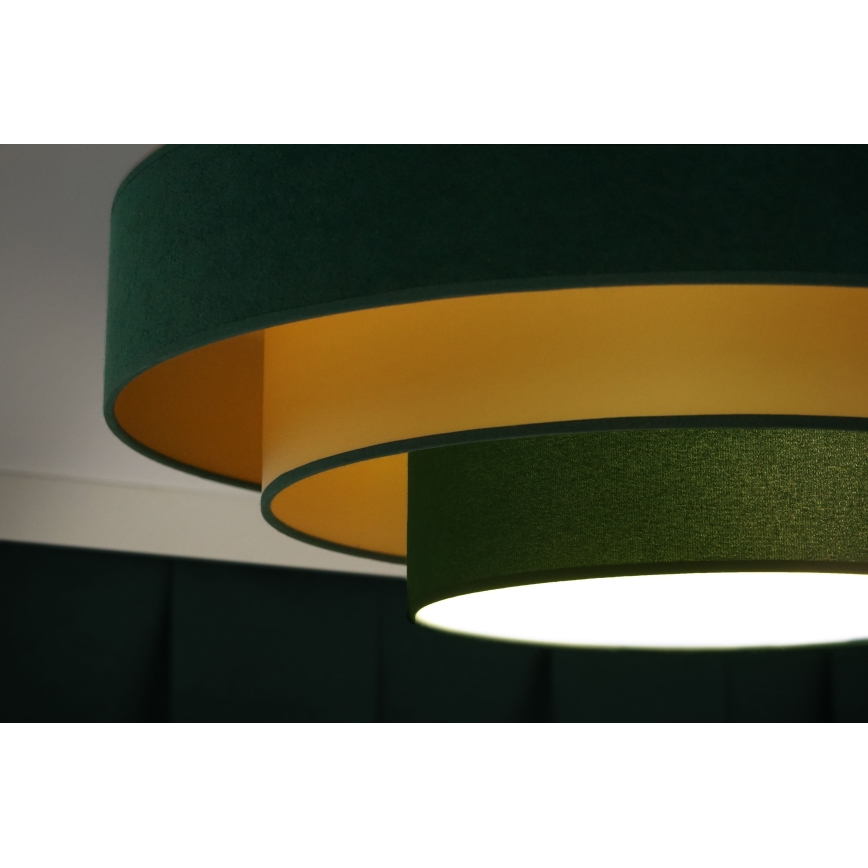 Duolla - Plafoniera LED LUNETA LED/26W/230V diametro 60 cm 4000K verde/oro
