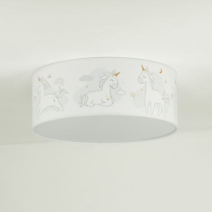 Duolla - Plafoniera LED per bambini CORTINA LED/26W/230V diametro 40 cm 4000K