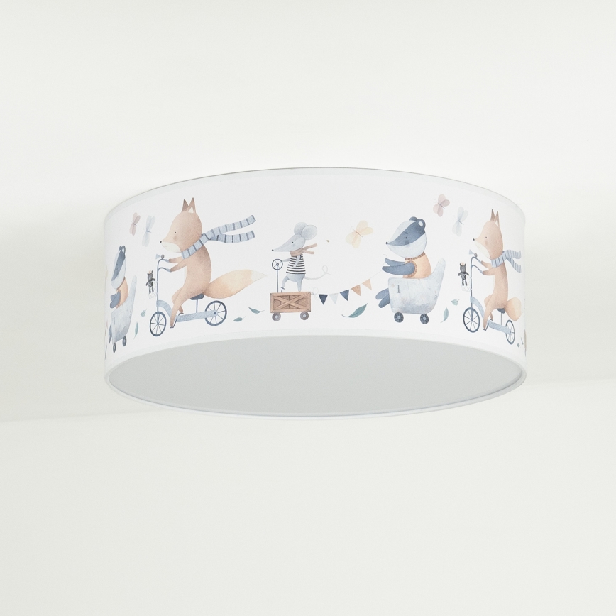 Duolla - Plafoniera LED per bambini CORTINA LED/26W/230V diametro 40 cm 4000K