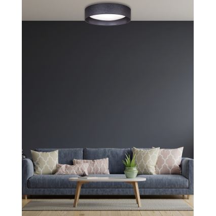 Duolla - Plafoniera LED ROLLER LED/24W/230V diametro 45 cm antracite