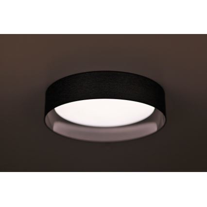 Duolla - Plafoniera LED ROLLER LED/24W/230V diametro 45 cm antracite
