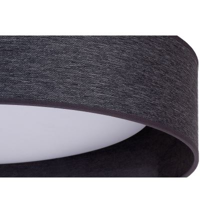 Duolla - Plafoniera LED ROLLER LED/24W/230V diametro 45 cm antracite