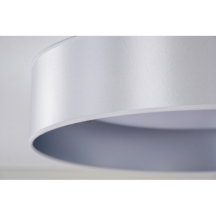 Duolla - Plafoniera LED ROLLER LED/24W/230V diametro 45 cm argento