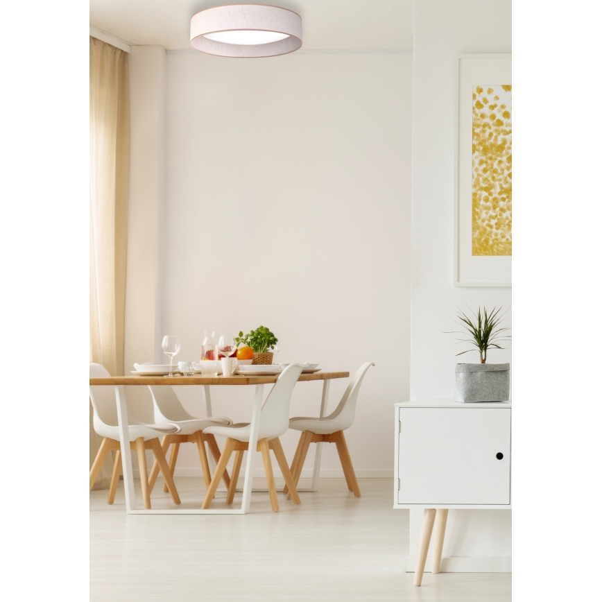 Duolla - Plafoniera LED ROLLER LED/24W/230V diametro 45 cm beige