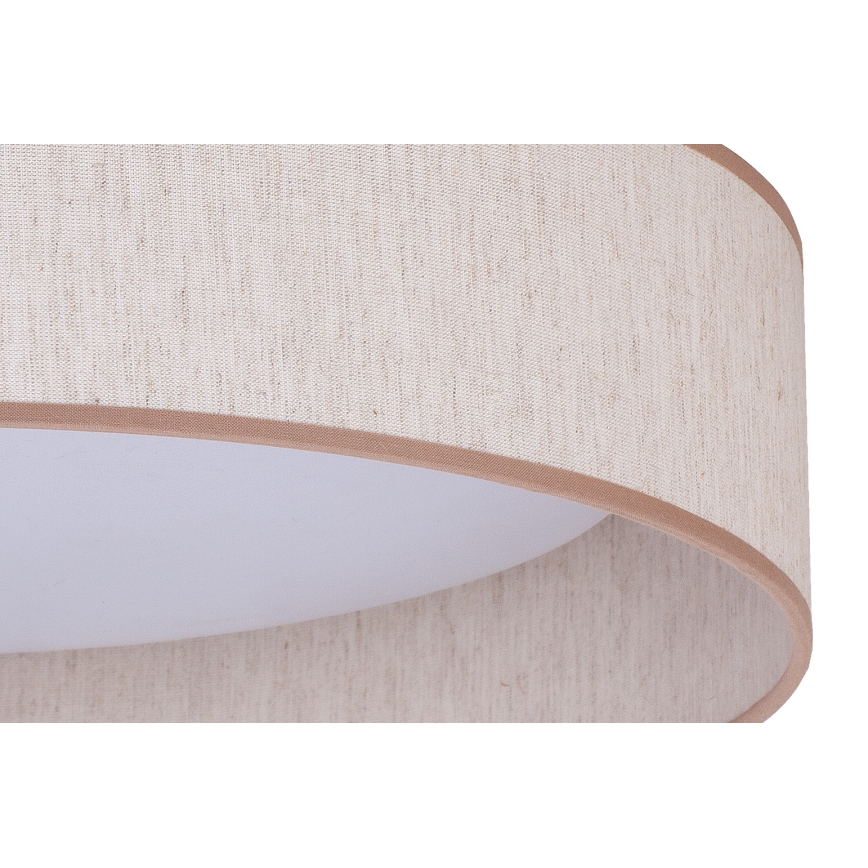 Duolla - Plafoniera LED ROLLER LED/24W/230V diametro 45 cm beige