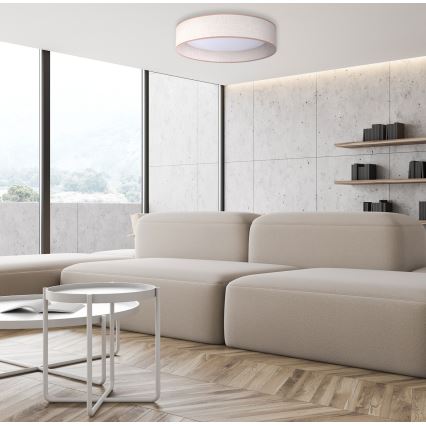Duolla - Plafoniera LED ROLLER LED/24W/230V diametro 45 cm beige